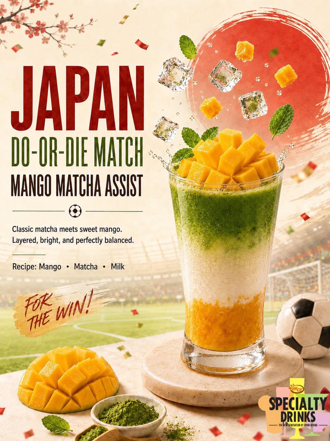 日本芒果抹茶
