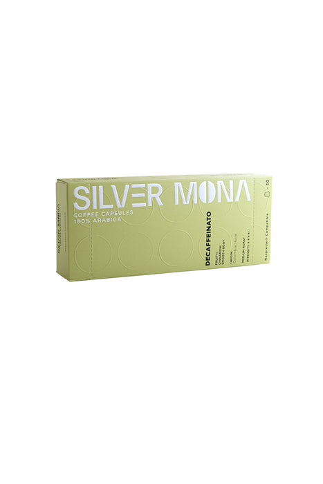 Silver Mona - Decaffeinato Coffee Capsules 低因迷情咖啡膠囊 Side