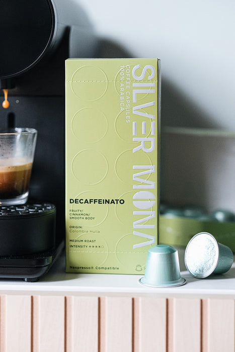 Silver Mona - Decaffeinato Coffee Capsules 低因迷情咖啡膠囊 5