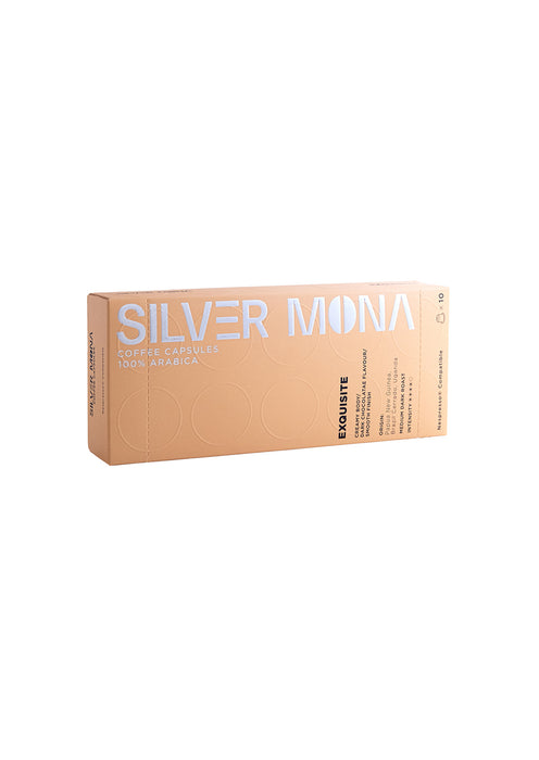 Silver Mona - Exquisite Coffee Capsules 雲裳雅釀咖啡膠囊 Side