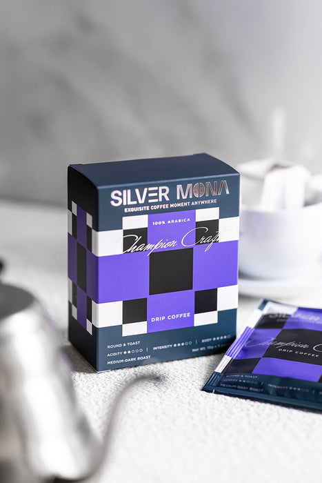 Silver Mona - Champion Craft 匠心特調掛耳濾泡式咖啡 (10克 x 5包)