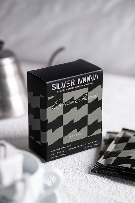 Silver Mona - Espresso Intense Drip Coffee (10g x 5 packs)