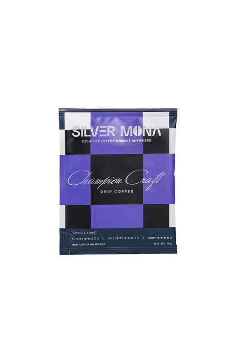 Silver Mona Champion Craft Drip Coffee (10g x 5 Packs)