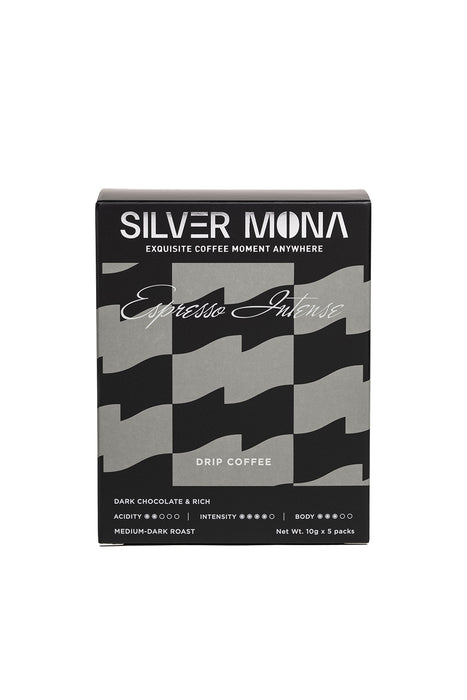 Silver Mona - Espresso Intense Drip Coffee (10g x 5 packs)