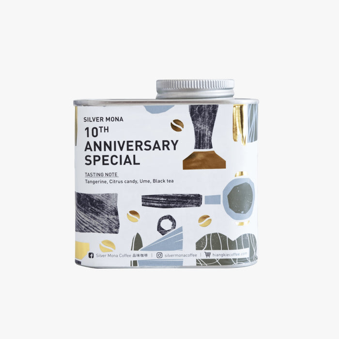 Silver Mona 10th Anniversary Special Limited Edition -Mama Cata Coffee Bean (100g)