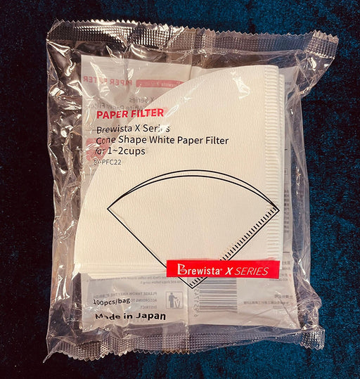 Brewista X Series Cone Shape White Paper Filter 手沖咖啡濾紙 100pcs/bag for 1 - 2 Cups