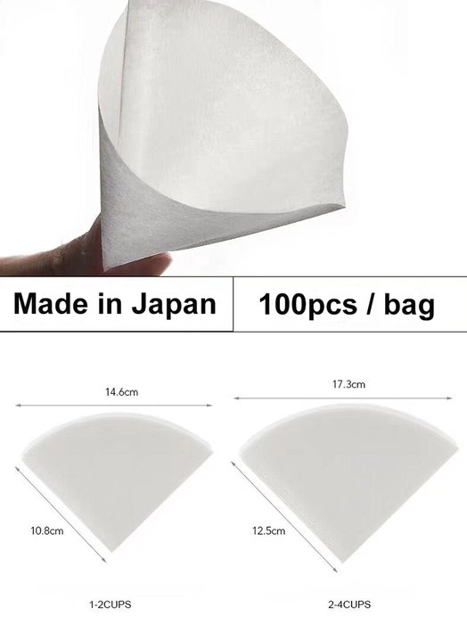 Brewista X Series Cone Shape White Paper Filter 手沖咖啡濾紙 100pcs/bag
