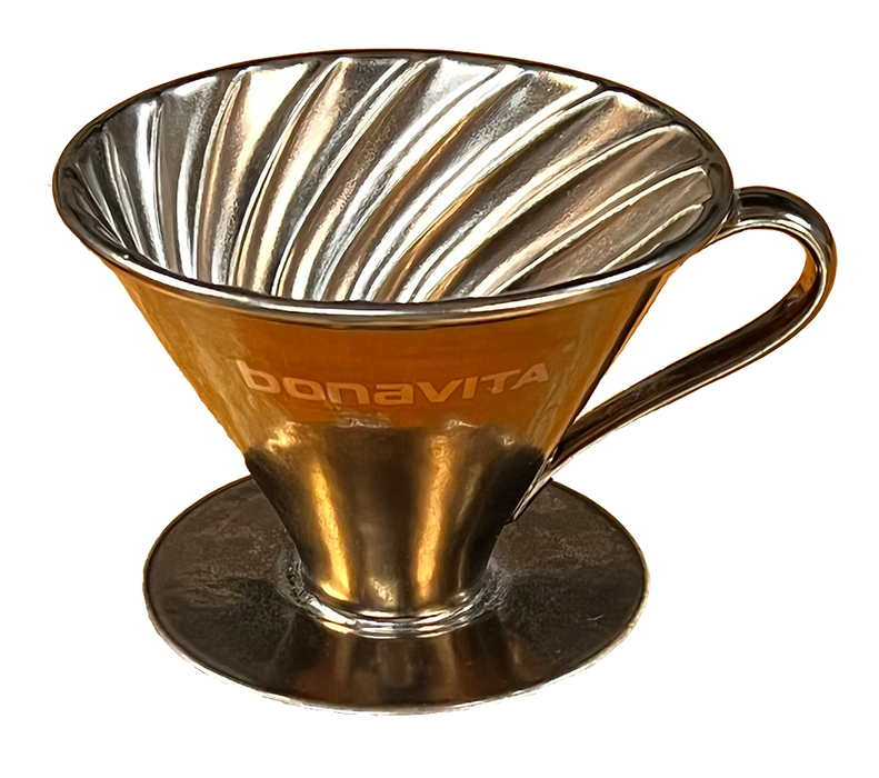Bonavita - V形咖啡濾壺(上壺) 金色