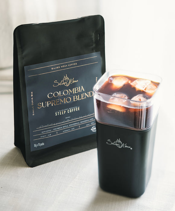 Silver Mona - Colombian Supremo Blend Steep Coffee